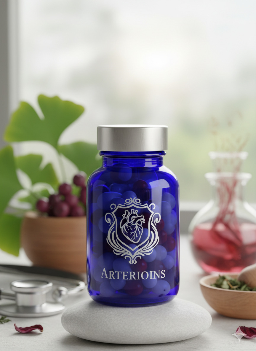 Arterionis dietary supplement package for cardiovascular support